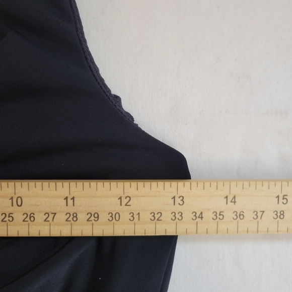 Miraclesuit Pandora One Piece Swimsuit 8 (READ) Black Slimming Mesh Twist Front - Picture 7 of 10